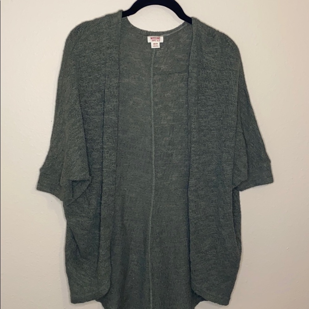Knitted Bat Wing Cardigan